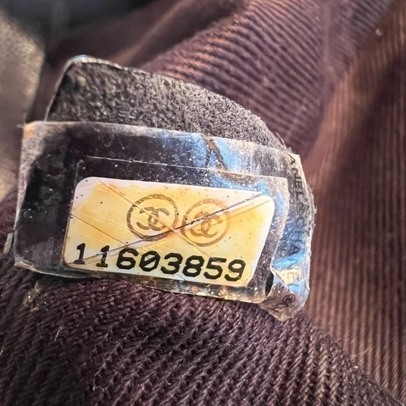 CHANEL Reissue Bowler Bag Black Caviar Leather Chenille Silver Hardware Large - Picture 16 of 16